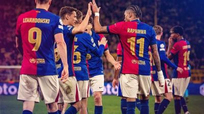 Barcelona Rebut Puncak Klasemen Liga Spanyol Usai Menang Telak atas Levante
