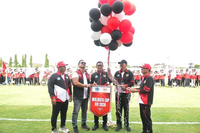 Balon Tri Datu Mengudara, Walikota Cup XVI 2026 Resmi Dimulai