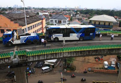Polisi Belum Tetapkan Sopir Transjakarta Tidur Sebabkan Adu Banteng di Cipulir Jadi Tersangka