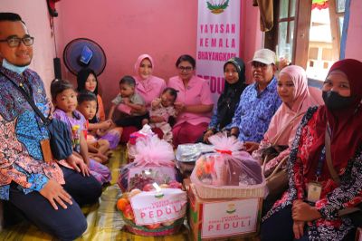 YKB Kaltara Ulurkan Tangan untuk Dua Anak Tunanetra di Tanjung Palas