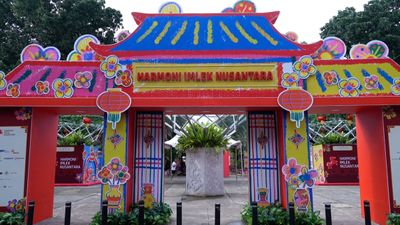 Imlek Festival di Lapangan Banteng Jadi Ruang Harmoni di Bulan Ramadan, Warga Ramai Cek Kesehatan