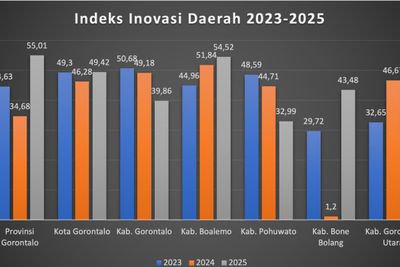 2024 Tak Inovatif, Provinsi Gorontalo Kini Masuk Daftar Daerah Inovatif 2025