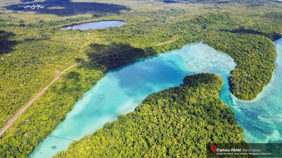 Pesona Danau Ablel di Kei Kecil, Surga Tersembunyi Berair Biru Kehijauan