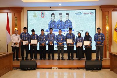 Pengabdian Tanpa Batas: Pemprov Kalsel Lepas 50 ASN KORPRI Purna Tugas 2026