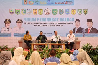 Perkuat Ekonomi dan SDM Desa: Dinas PMD Kalsel Sinkronkan Rencana Kerja 2027 melalui Asta Cita