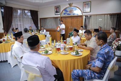 Wakil Bupati Aceh Besar Hadiri Buka Bersama Lintas Agama, 750 Paket Bantuan Disalurkan