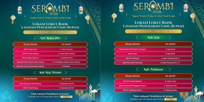 Penukaran Uang Lebaran di Riau Dibuka, Ini Jadwal dan Wilayah Layanan SERAMBI 2026