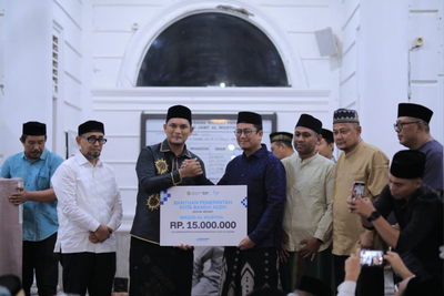Safari Ramadhan, Afdhal Kunjungi Masjid Al-Wustha dan Alokasikan Rp 200 Juta