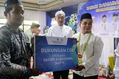 Safari Ramadan 1447 H: Pemprov Kalsel Perkuat Silaturahmi dan Serahkan Bantuan di Beruntung Baru