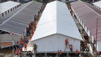 Huntara di Aceh Utara: Progres Pembangunan dan Dukungan untuk Penyintas