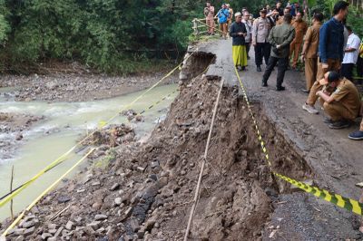 Perbaikan Dimulai Pekan Ini, Jalur Lebakngok Ditargetkan Pulih Maret–April
