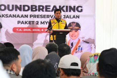 Viral Lubang di Jalan Hertasning Makassar Saat Pengaspalan, DBMBK Sulsel: Akibat Curah Hujan Tinggi