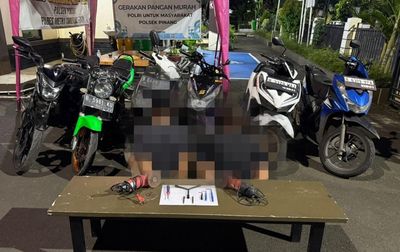 Patroli Sahur Polsek Pinang Ringkus Sindikat Curanmor