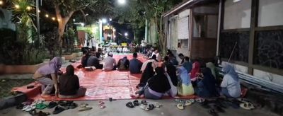 Bangun Jalan Hasil Swadaya, Warga RW 06 Safira Tasyakuran