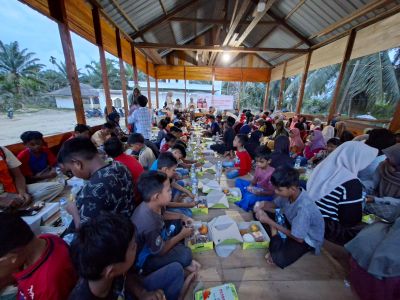 Pemulihan Pascabencana di Aceh Utara, UGM Resmikan Balai Desa Geudumbak