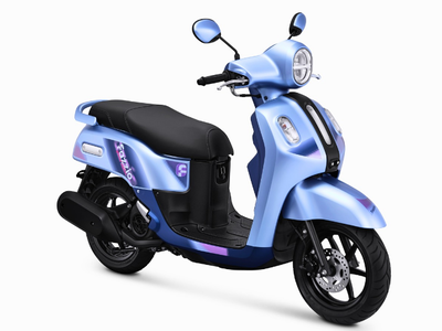 Yamaha Fazzio Hybrid Starry Night, Tampilannya Anak Skena Banget