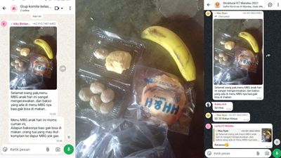 Bakso Basi Disuguhi untuk Siswa di Mandau, Orang Tua Murid Protes Menu MBG