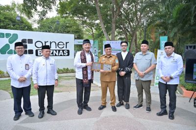 Sinergi Pemkot Jambi dan Baznas RI: Program Z Corner Resmi Hadir di Taman Banjuran Budayo