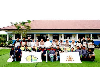 Tim Bala Gadjah Mada Edukasi Siswa SMPN 27 PPU soal Pengelolaan Sampah di Kawasan IKN