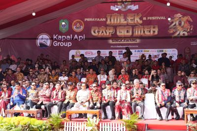 Mendagri Apresiasi Kemeriahan dan Toleransi di Perayaan Imlek dan Festival Cap Go Meh 2026 Singkawang