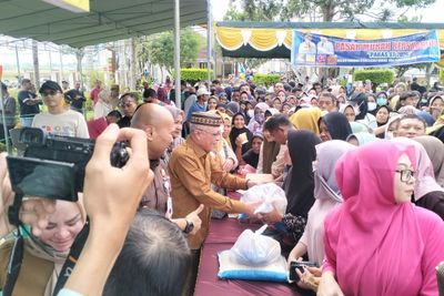Tekan Inflasi, Pemkab Gorontalo Gelar Pasar Murah Bersubsidi