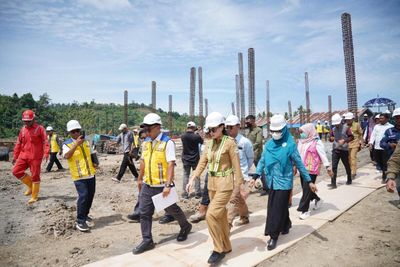 Dukung Program Nasional, Gubernur Tinjau Proyek Sekolah Rakyat di Rioribati