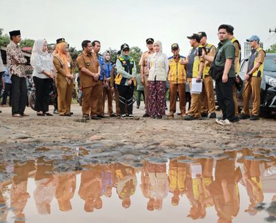Pemprov Lampung Perbaiki Jalan Jabung–Simpang Maringgai 6,2 Kilometer dengan Anggaran Rp40 Miliar