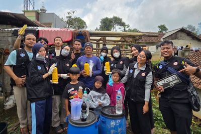 Intip Aksi Mahasiswa ITB Edukasi Pertanian Organik di Desa Cupunagara Subang