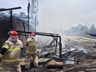 Tempat Produksi Batu Bata di Nunukan Selatan Dilalap Api, Kerugian Capai Rp50 Juta