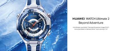 Tahan Selam 150 Meter! HUAWEI WATCH Ultimate 2 Resmi Hadir dengan Material Zirkonium