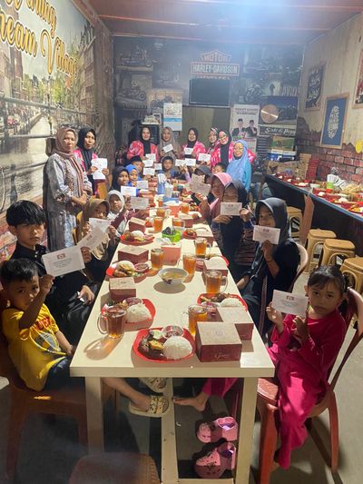 IWSS Tarakan Utara Isi Ramadan dengan Berbagi, Santuni Puluhan Anak Yatim