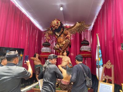 Penilaian Ogoh-Ogoh Zona 5 di Dalung, Kreativitas Pemuda Badung Angkat Filosofi Bhuta Ingkel Manuk