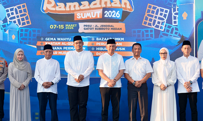 Pekan Ramadan Sumut 2026 Dimulai, Bobby Nasution Ajak Perkuat Kebersamaan