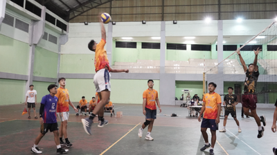 Dominasi UPG Berlanjut, Tim UPG Rebut Gelar Voli Ramadhan Championship