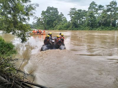 Basarnas Cari Warga Lampung Timur Hilang di Sungai Way Sekampung