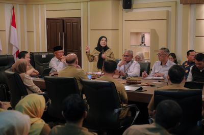 Pasca Banjir Bandar Lampung, Pemprov Undang Wali Kota Eva Dwiana Bahas Penanganan