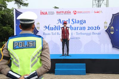 Tol Bakauheni-Terbanggi Besar Lampung Siap Layani Mudik 2026