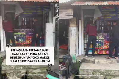 Viral Toko Diduga Jual Tramadol Dilempar Oli oleh Netizen, Polisi Temukan Ruko Sudah Kosong