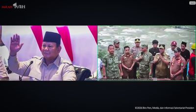 Gubernur Sulsel Tinjau Pembangunan Jembatan Gantung di Maros, Bagian Program Nasional Prabowo