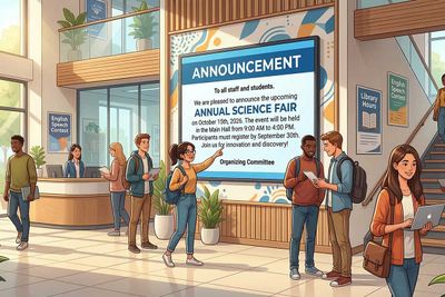 Announcement Text: Pengertian, Struktur, Cara Membuat, dan Contohnya