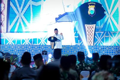 Buka Puasa Bersama di Polda Sulsel, Gubernur Tekankan Sinergi Pemda dan TNI-Polri