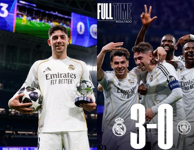 5 Fakta Pertandingan Real Madrid Bungkam Manchester City dengan Skor 3-0, Valverde Cetak Hattrick!