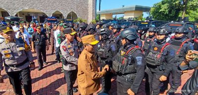 3.972 Personel Gabungan Dikerahkan Di Empat Pelabuhan dalam Operasi Ketupat Maung 2026 Polda Banten