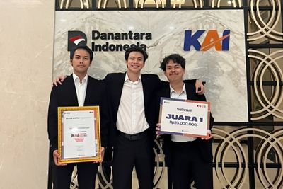 Mahasiswa ITB Sabet Juara 1 KAI Ideation Challenge Lewat Inovasi Teknologi Penangkap Karbon
