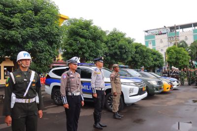 Polresta Bandar Lampung Kerahkan 702 Personel, Siagakan 9 Pos Pelayanan dan Pengamanan