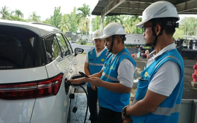 PLN Sediakan 67 SPKLU, Tersebar di 40 Titik Lokasi Jalur Mudik Lampung