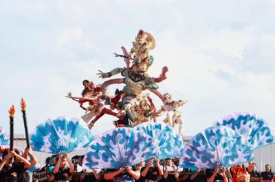 Wakil Wali Kota Denpasar Hadiri Parade Ogoh-Ogoh Sanur Metangi, Budaya Bali Memikat Wisatawan
