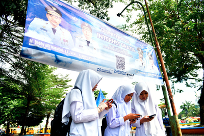 Lapangan Merdeka Binjai Kini Dilengkapi Internet Gratis, Warga Sambut Positif