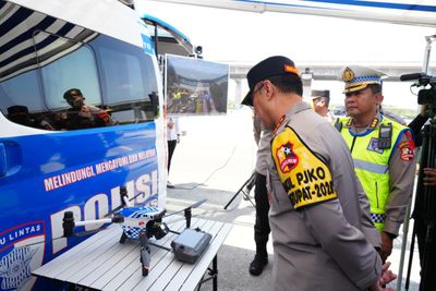 Intip Ini Teknologi Modern Polri yang Digunakan Amankan Mudik Lebaran 2026
