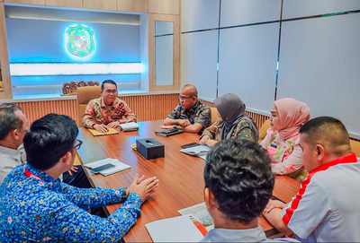 Kolaborasi PMI dan American Red Cross Bahas Ketahanan Panas di Medan